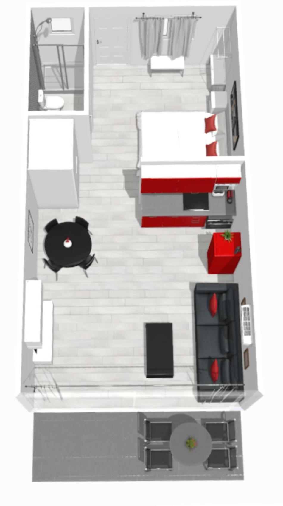 Appartement Red Loft Vista Mar Lateral *